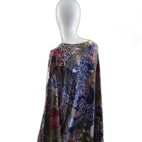 πΊ Tahjay Plus 2X Floral Boho Top πΏ - Picture 9 of 13